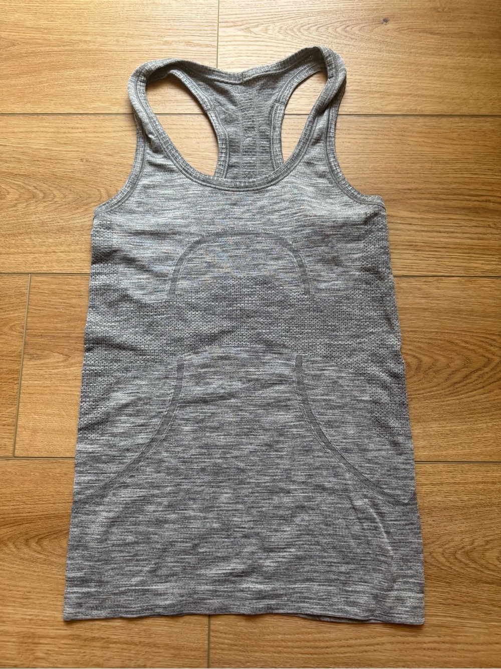 lululemon athletica Heathered Gray Racerback Tank